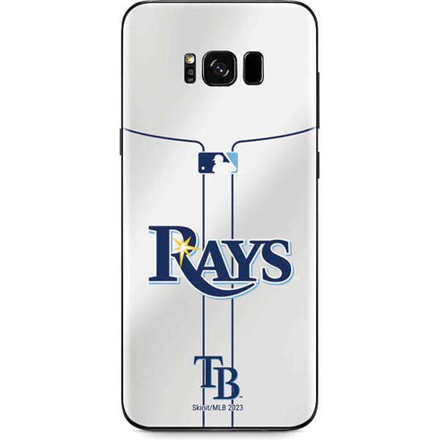 MLB Tampa Bay Rays Home Jersey Galaxy S8 Plus Skin