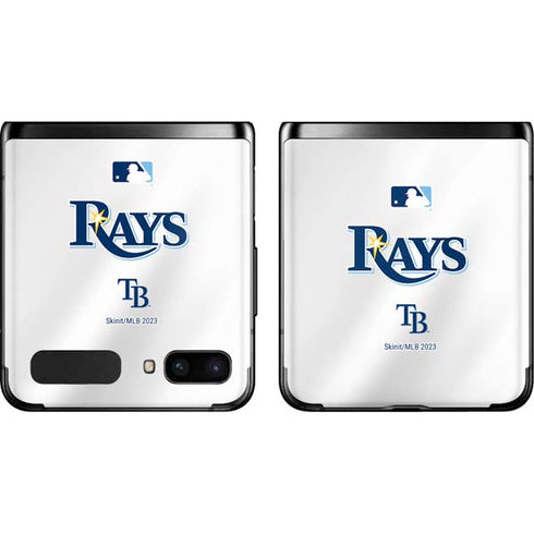 MLB Tampa Bay Rays Home Jersey Galaxy Z Flip Skin