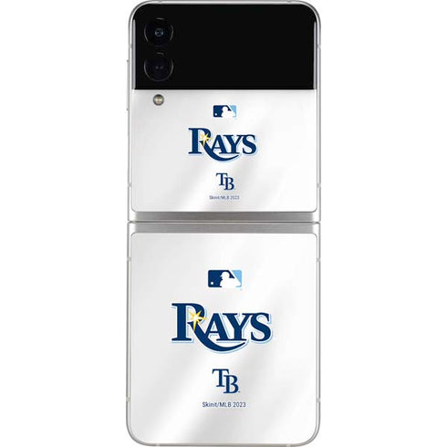 MLB Tampa Bay Rays Home Jersey Galaxy Z Flip3 5G Skin