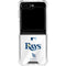 MLB Tampa Bay Rays Home Jersey Galaxy Z Flip5 5G Clear Case