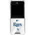 MLB Tampa Bay Rays Home Jersey Galaxy Z Flip5 5G Clear Case