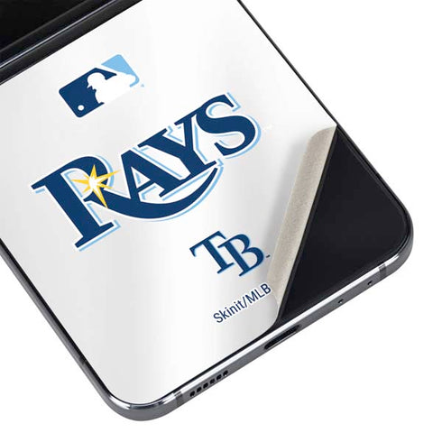 MLB Tampa Bay Rays Home Jersey Galaxy Z Flip5 5G Skin