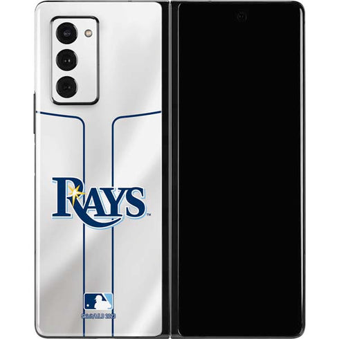 MLB Tampa Bay Rays Home Jersey Galaxy Z Fold2 5G Skin