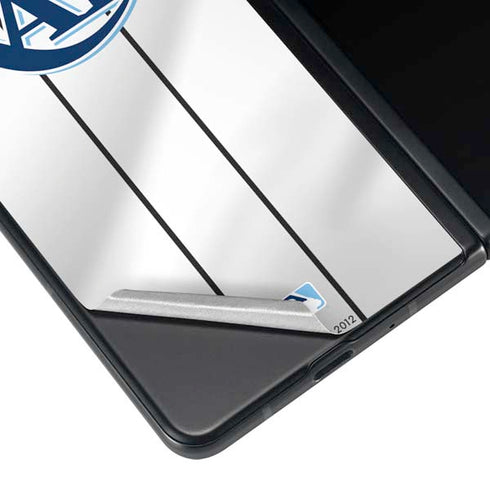 MLB Tampa Bay Rays Home Jersey Galaxy Z Fold3 5G Skin