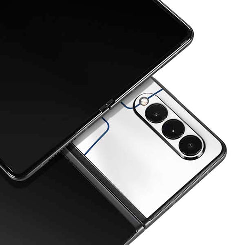 MLB Tampa Bay Rays Home Jersey Galaxy Z Fold3 5G Skin