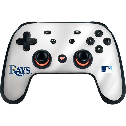 MLB Tampa Bay Rays Home Jersey Google Stadia Controller Skin