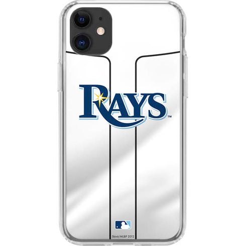 MLB Tampa Bay Rays Home Jersey iPhone 11 Clear Case