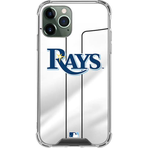 MLB Tampa Bay Rays Home Jersey iPhone 11 Pro Max Clear Case