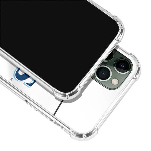 MLB Tampa Bay Rays Home Jersey iPhone 11 Pro Max Clear Case