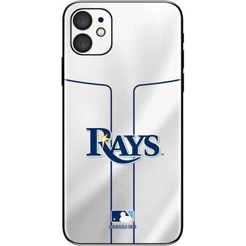 MLB Tampa Bay Rays Home Jersey iPhone 11 Skin
