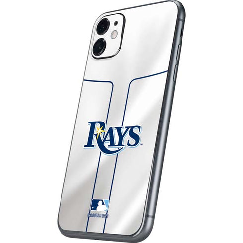 MLB Tampa Bay Rays Home Jersey iPhone 11 Skin
