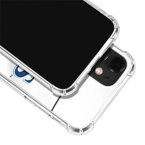 MLB Tampa Bay Rays Home Jersey iPhone 12 Mini Clear Case
