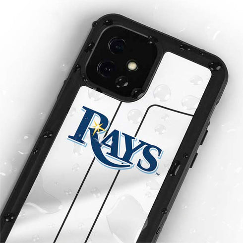 MLB Tampa Bay Rays Home Jersey iPhone 12 Mini Waterproof Case