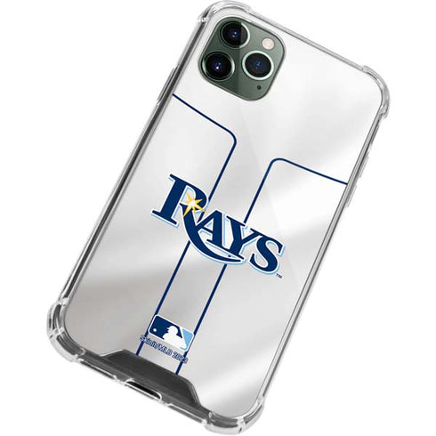 MLB Tampa Bay Rays Home Jersey iPhone 12 Pro Clear Case