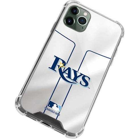 MLB Tampa Bay Rays Home Jersey iPhone 12 Pro Max Clear Case