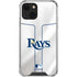 MLB Tampa Bay Rays Home Jersey iPhone 13 Mini Clear Case