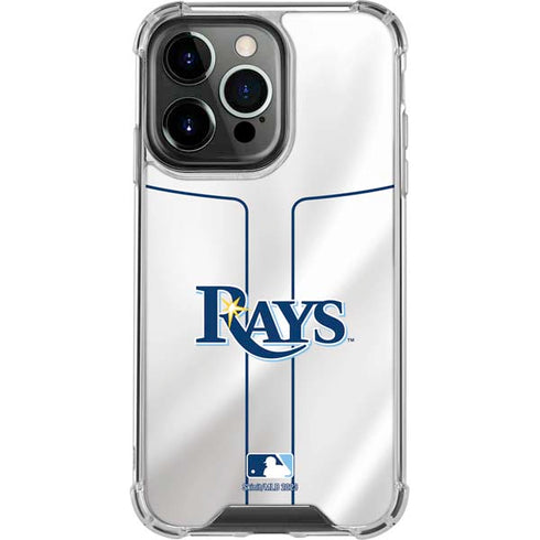 MLB Tampa Bay Rays Home Jersey iPhone 13 Pro Clear Case