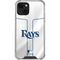 MLB Tampa Bay Rays Home Jersey iPhone 15 Plus Clear Case