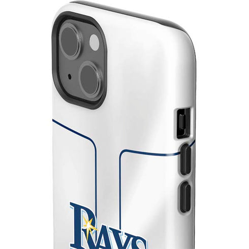 MLB Tampa Bay Rays Home Jersey iPhone 15 Plus Impact Case