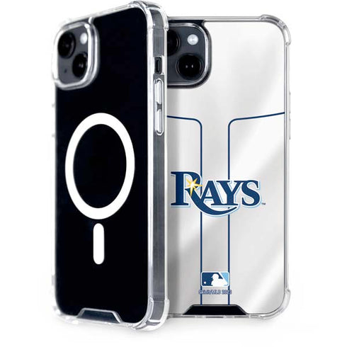 MLB Tampa Bay Rays Home Jersey iPhone 15 Plus MagSafe Case