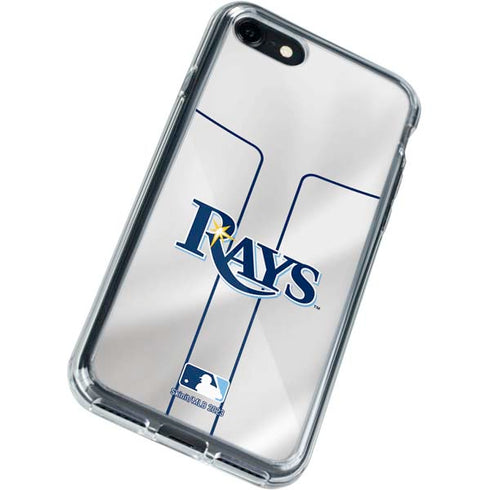 MLB Tampa Bay Rays Home Jersey iPhone SE (2nd & 3rd Gen) Clear Case