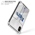 MLB Tampa Bay Rays Home Jersey iPhone XS Max Clear Case