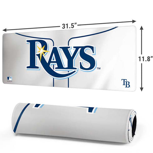 MLB Tampa Bay Rays Home Jersey Gaming Mouse Pad