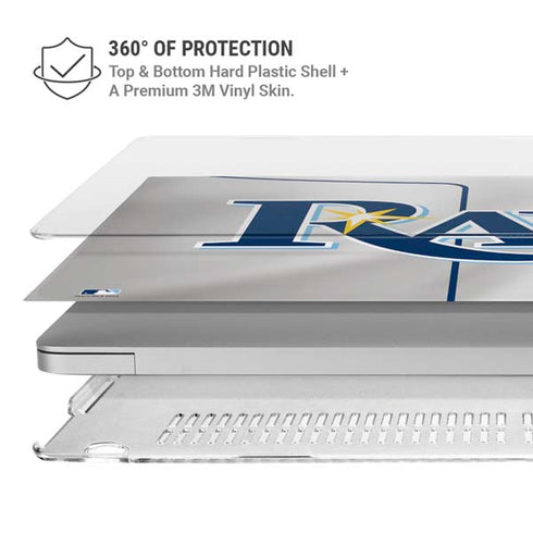 MLB Tampa Bay Rays Home Jersey MacBook Air 15in (2023-2025) Case plus Skin