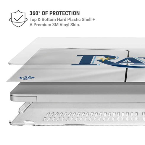 MLB Tampa Bay Rays Home Jersey MacBook Pro 13in (2020) Case plus Skin