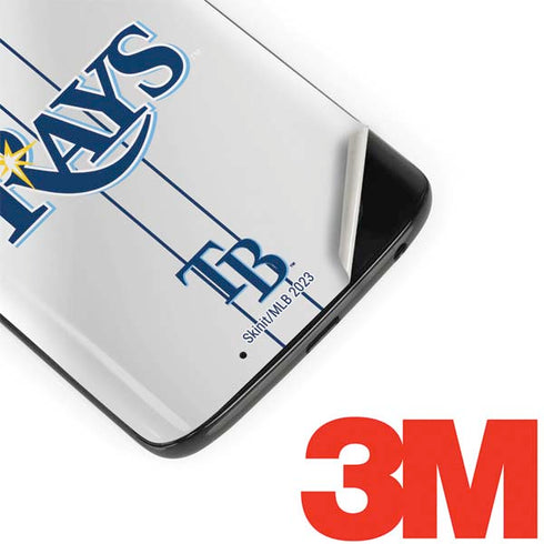 MLB Tampa Bay Rays Home Jersey Moto G6 Skin