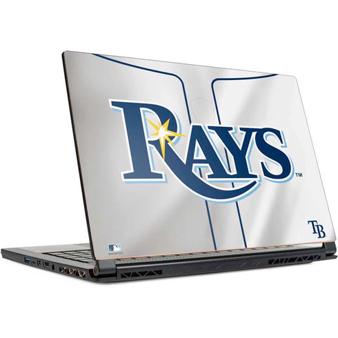 MLB Tampa Bay Rays Home Jersey MSI GS65 Stealth Laptop Skin