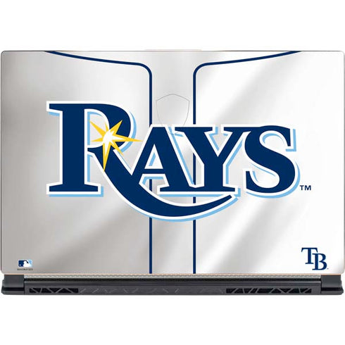 MLB Tampa Bay Rays Home Jersey MSI GS65 Stealth Laptop Skin