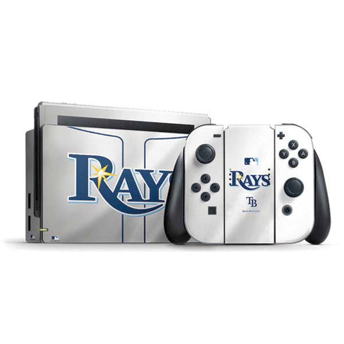 MLB Tampa Bay Rays Home Jersey Nintendo Switch Bundle Skin