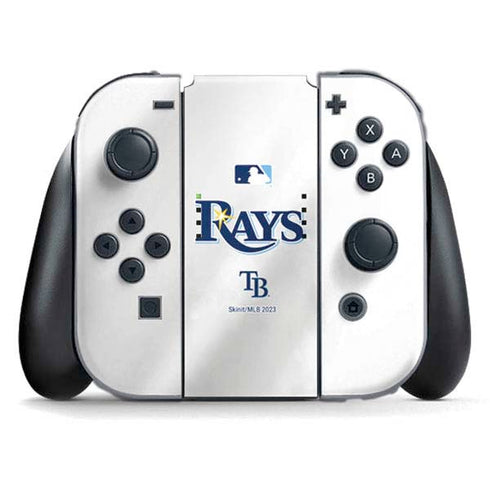 MLB Tampa Bay Rays Home Jersey Nintendo Switch (2017-2021) Joy-Con Controller Skin