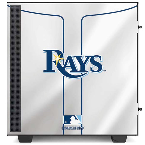 MLB Tampa Bay Rays Home Jersey NZXT H510 Compact ATX Mid-Tower Case Skin