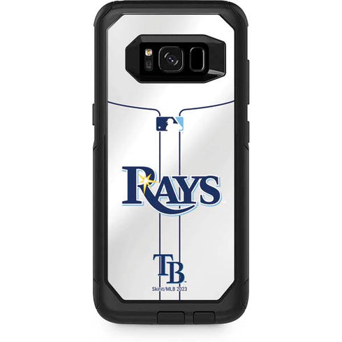 MLB Tampa Bay Rays Home Jersey Otterbox Commuter Galaxy Skin