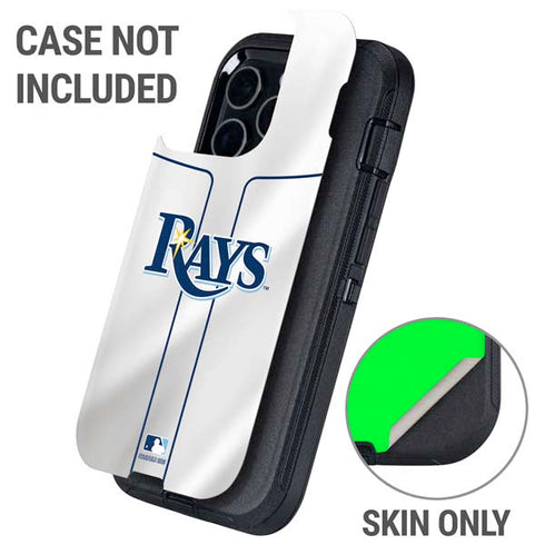 MLB Tampa Bay Rays Home Jersey Otterbox Defender iPhone Skin