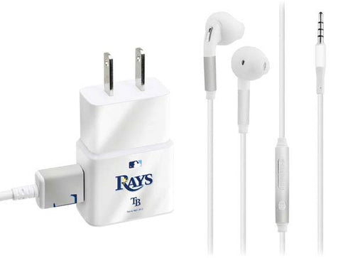 MLB Tampa Bay Rays Home Jersey Phone Charger Skin