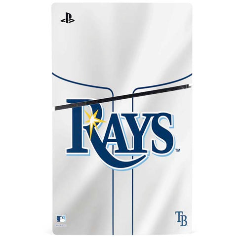 MLB Tampa Bay Rays Home Jersey PS5 Slim Disk Console Skin