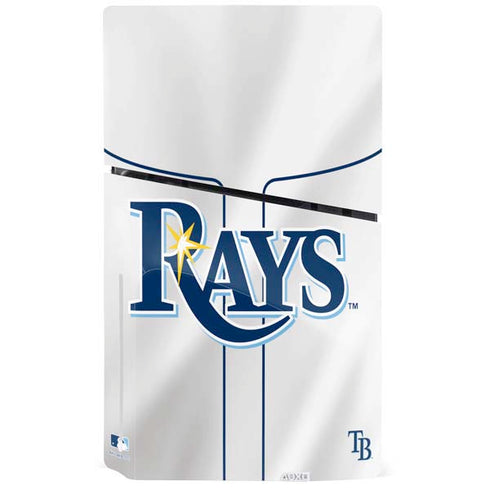 MLB Tampa Bay Rays Home Jersey PS5 Slim Disk Console Skin