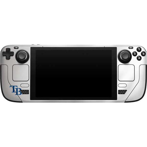 MLB Tampa Bay Rays Home Jersey Steam Deck Handheld Gaming Computer Skin