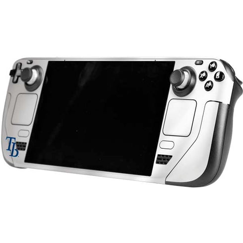 MLB Tampa Bay Rays Home Jersey Steam Deck Handheld Gaming Computer Skin