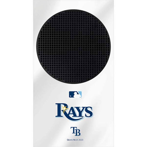 MLB Tampa Bay Rays Home Jersey Xbox Series S Console Skin