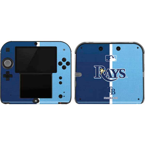 MLB Tampa Bay Rays Split Nintendo 2DS Skin