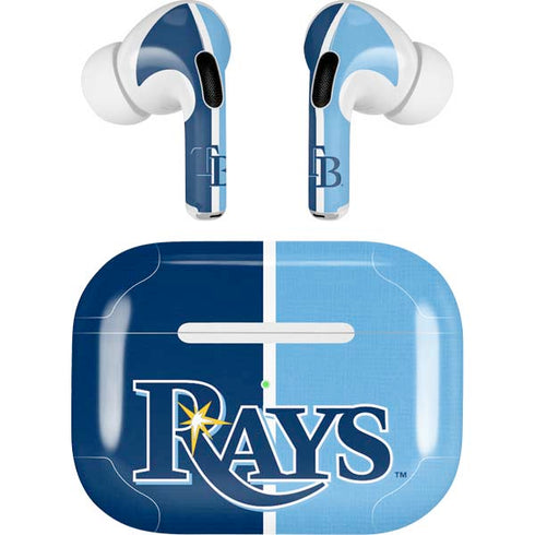 MLB Tampa Bay Rays Split AirPods Pro 2nd Gen Skin