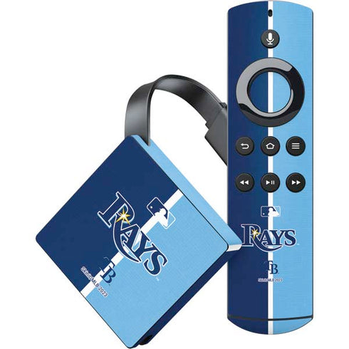 MLB Tampa Bay Rays Split Amazon Fire TV Skin