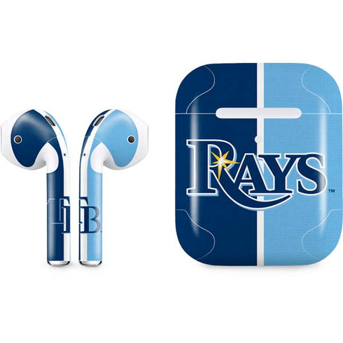 MLB Tampa Bay Rays Split Apple AirPods 2 Skin