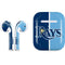 MLB Tampa Bay Rays Split Apple AirPods 2 Skin