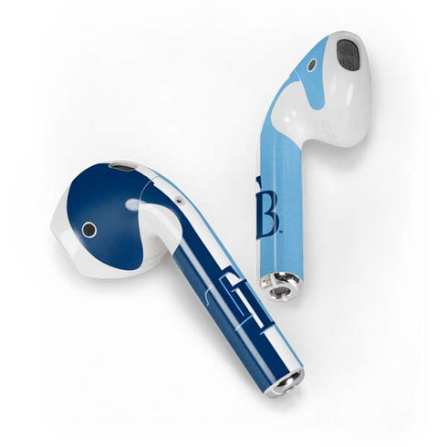 MLB Tampa Bay Rays Split Apple AirPods 2 Skin