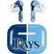 MLB Tampa Bay Rays Split Apple AirPods Pro Skin